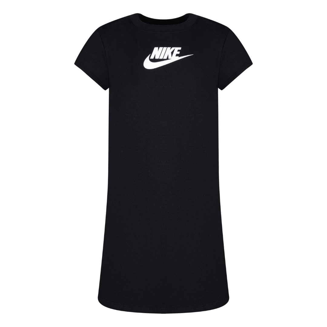 Nike t shirt dress black hotsell