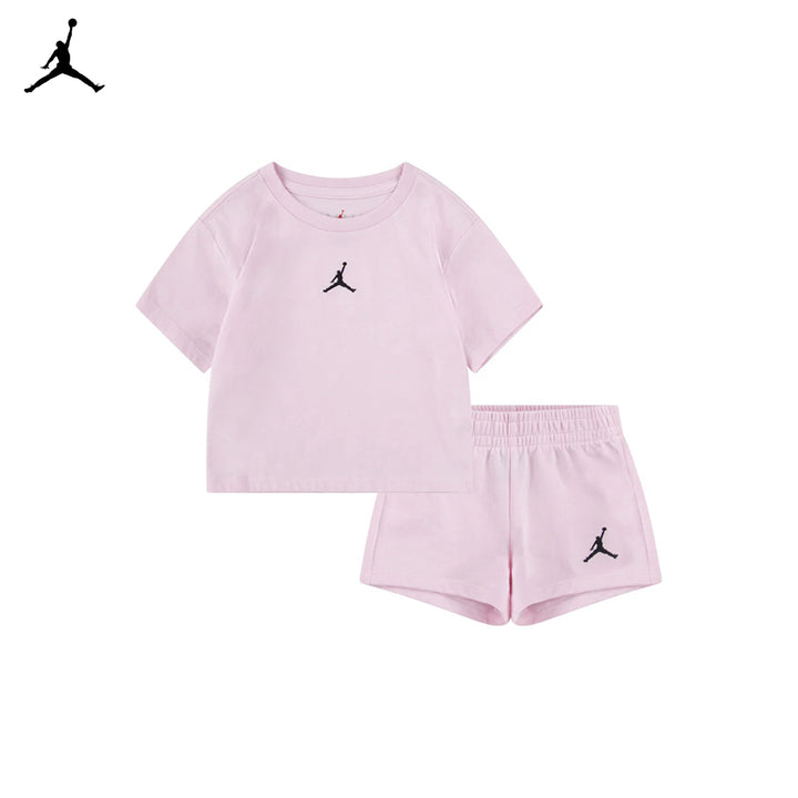 Jordan Girls 2-Piece Essential T-Shirt & Shorts Set (Toddler)