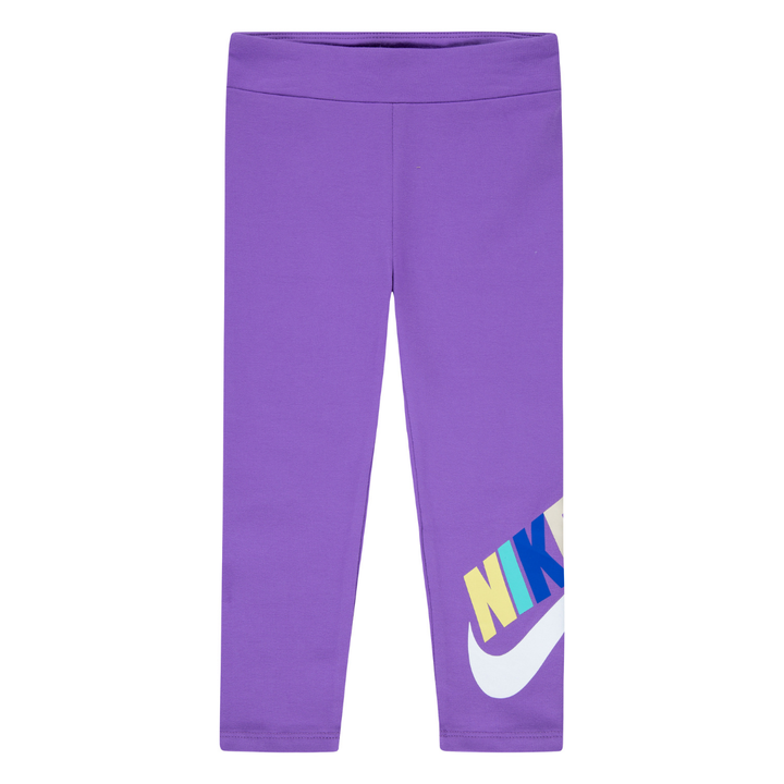 Nike Club High Rise Leggings Black Raspberry (Toddler)