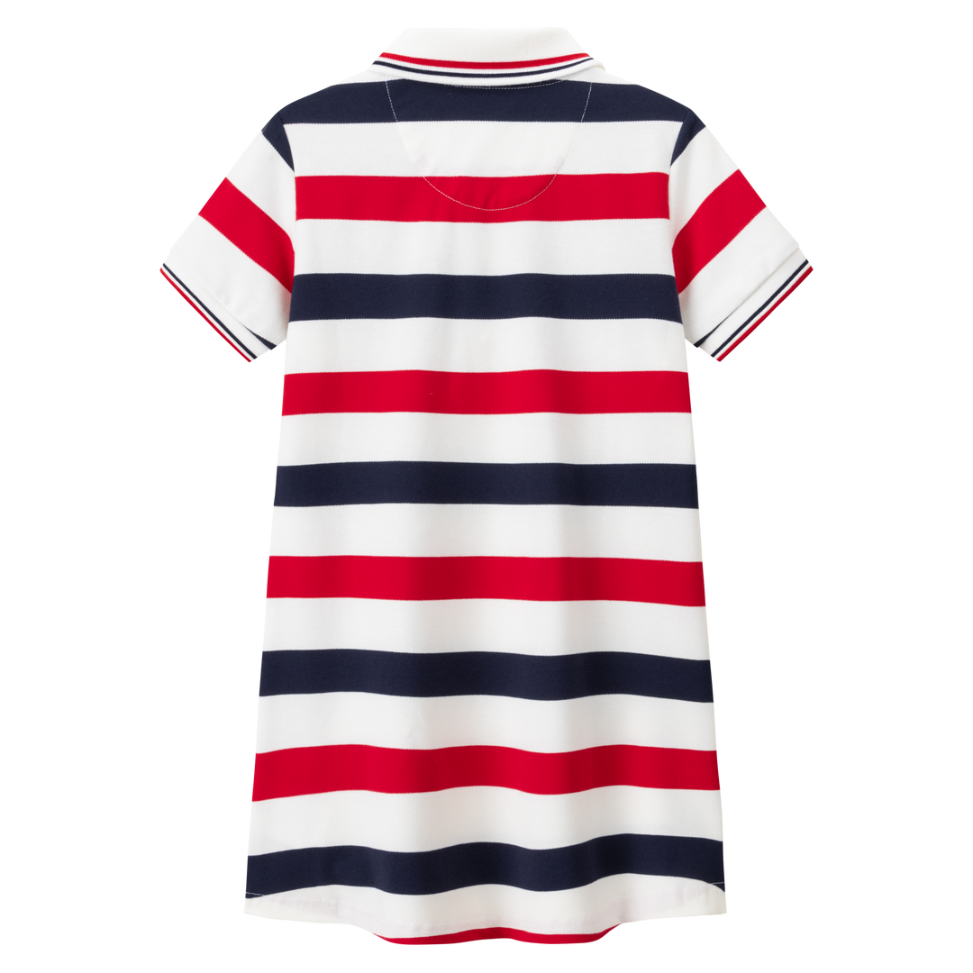 Levi's Girls Cool Feeling Pique Sugar Swizzle Polo Dress (Little Kids)