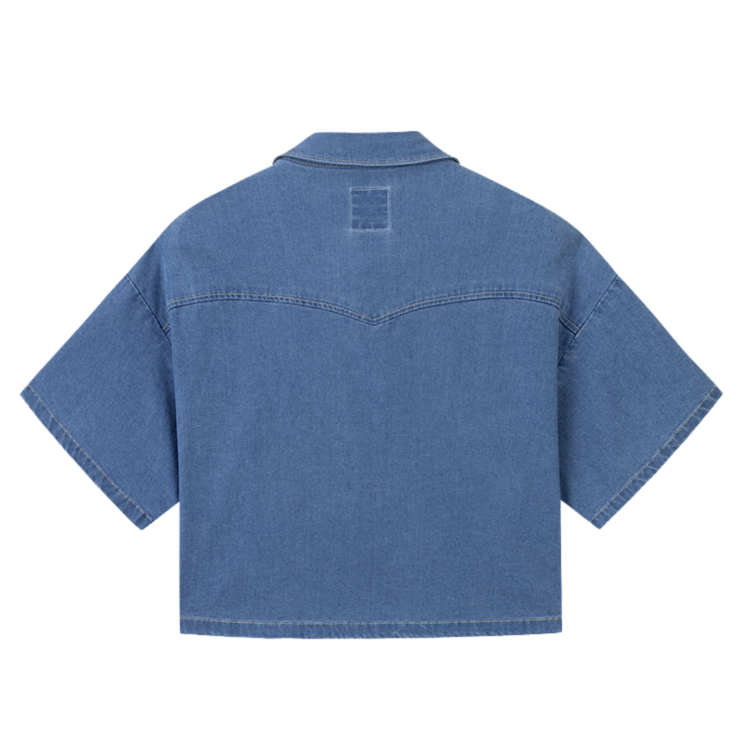 Levi's Loose Denim Shirt (Big Kids)