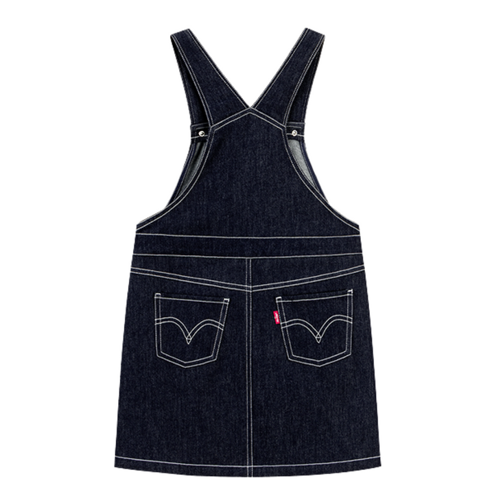 Levi's Girls Jumper Black Overall Dress (Big Kids)