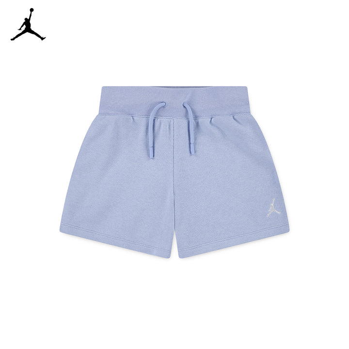 Jordan Girls WJ Broken FT Shorts Cobalt Bliss (Little Kids)
