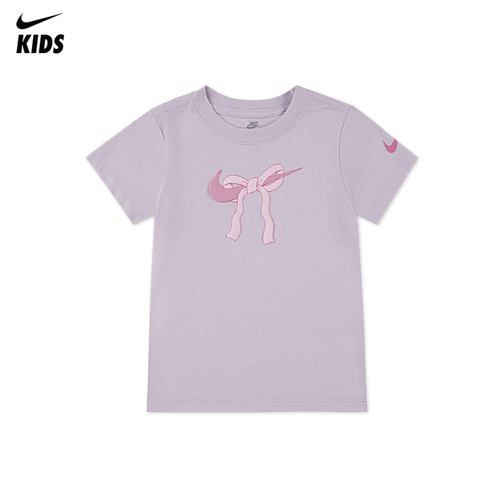 Nike Girls Swoosh Ribbon Tee Doll (Little Kids)