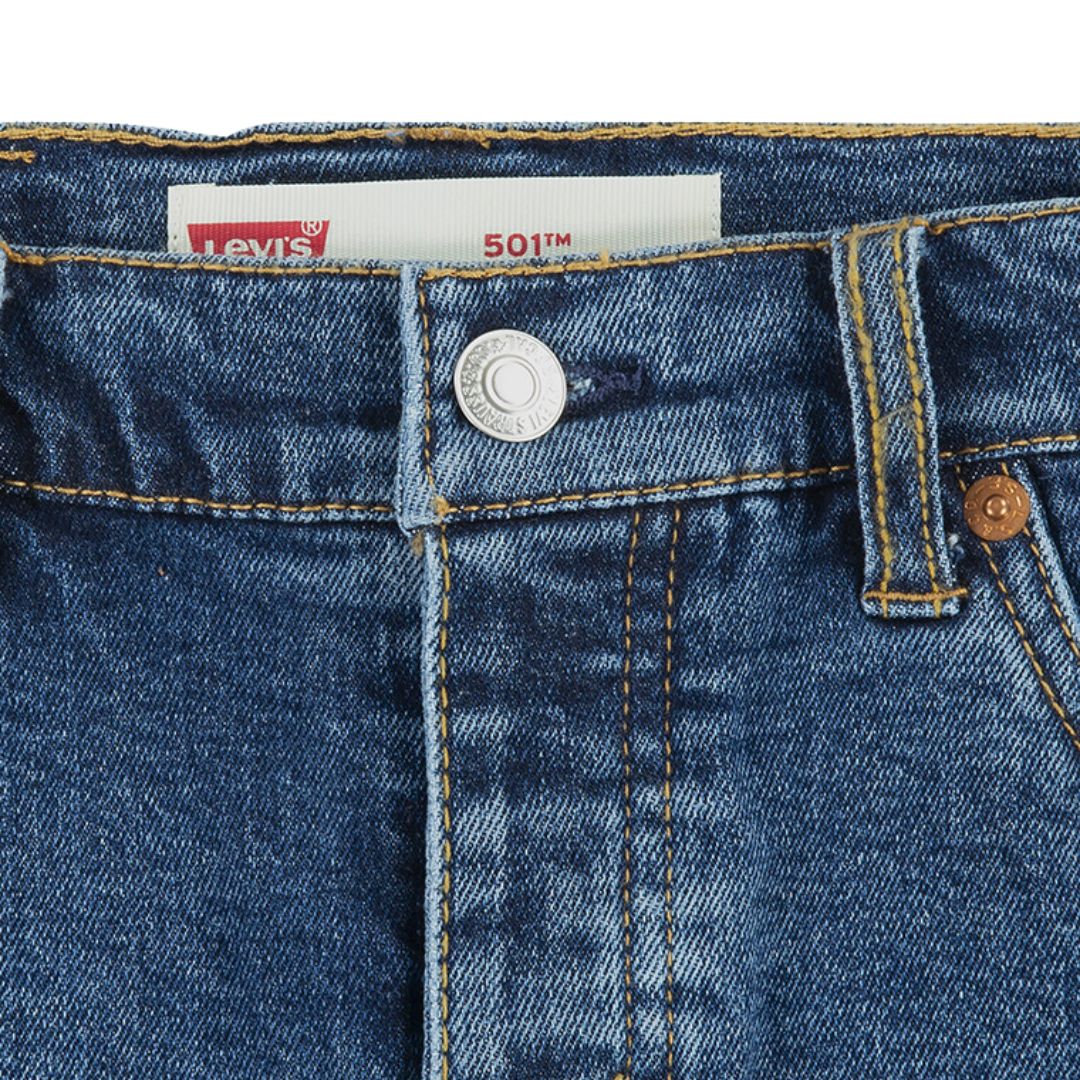 Levi's 501 Denim Shorts (Big Kids)