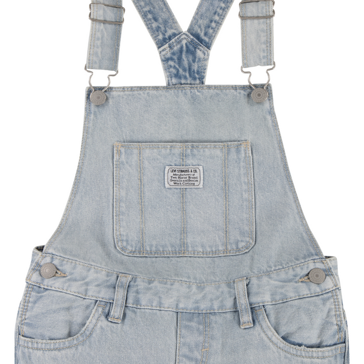 Levi's Denim Midi Shortall (Big Kids)