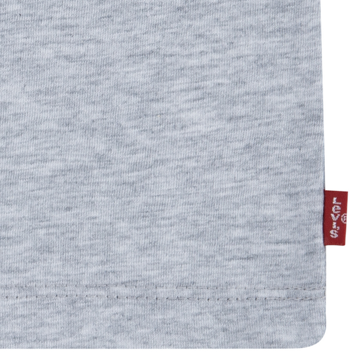 Levi's Meet and Greet Butterfly Light Gray Short Sleeve Tee (Big Kids)