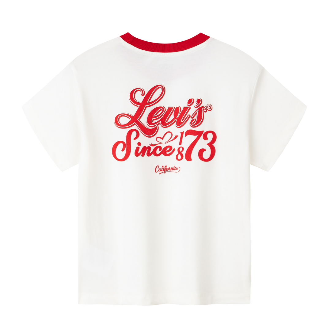 Levi's Girls Cotton Poly Single Jersey (Big Kids)