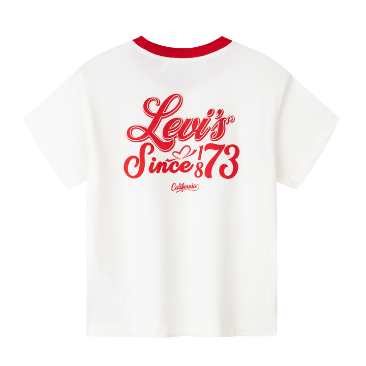 Levi's Girls Cotton Poly Single Jersey (Big Kids)