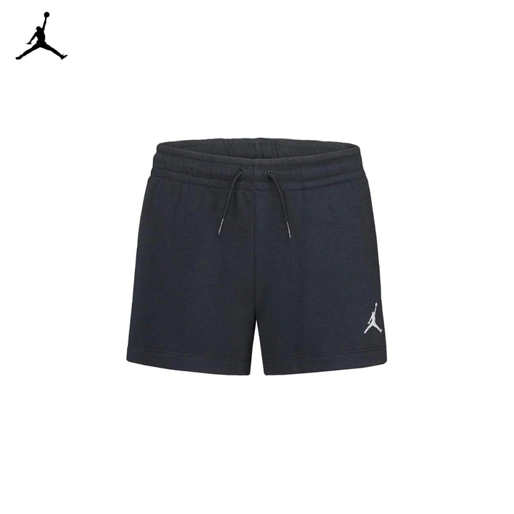 Jordan Girls Essentials Black Shorts (Big Kids)