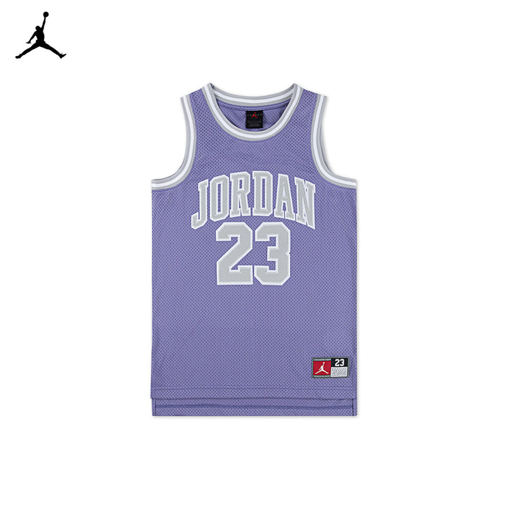 Jordan Girls 23 Jersey Dust Amethyst (Big Kids)