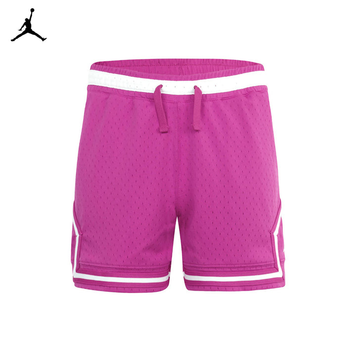 Jordan Girls Sport Diamond Pink Shorts (Big Kids)