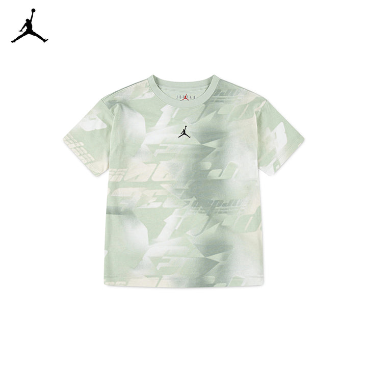 Jordan Girls Triple Team AOP T-Shirt (Big Kids)