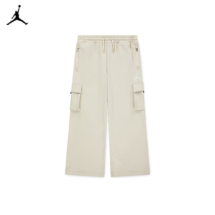 Jordan Girls Jumpman Post Up Cargo Pants Legend Lt Brown (Big Kids)