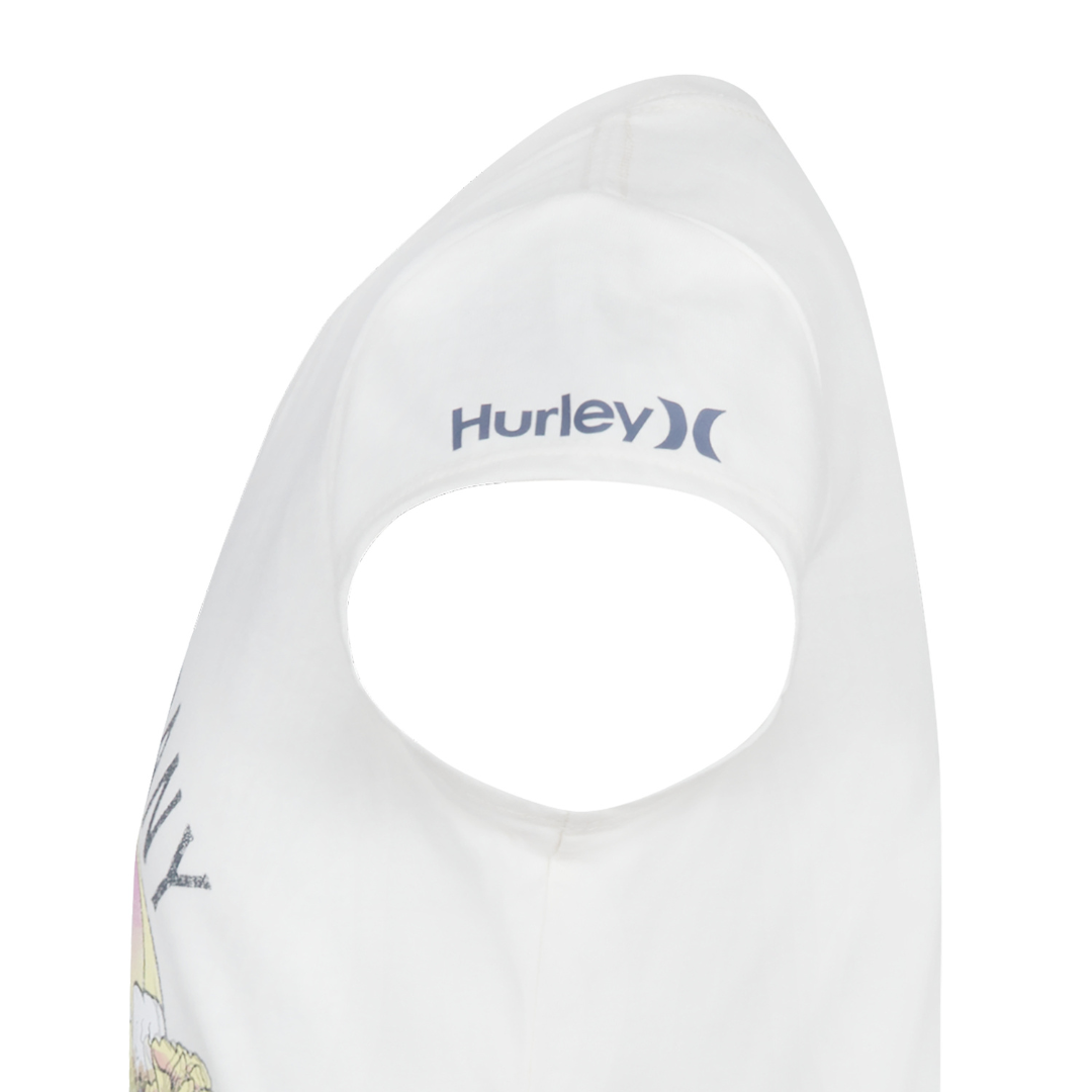 Hurley Coastal Marshmallow Tee (Big Kids)