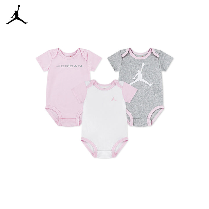Jordan 3-Pack MJ Brooklyn Essential Bodysuit Set (Newborn)