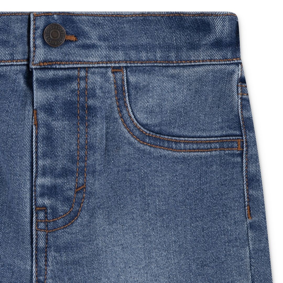 Levi's Boys Four Wheeler Denim Set Golden Haze (Toddlers)