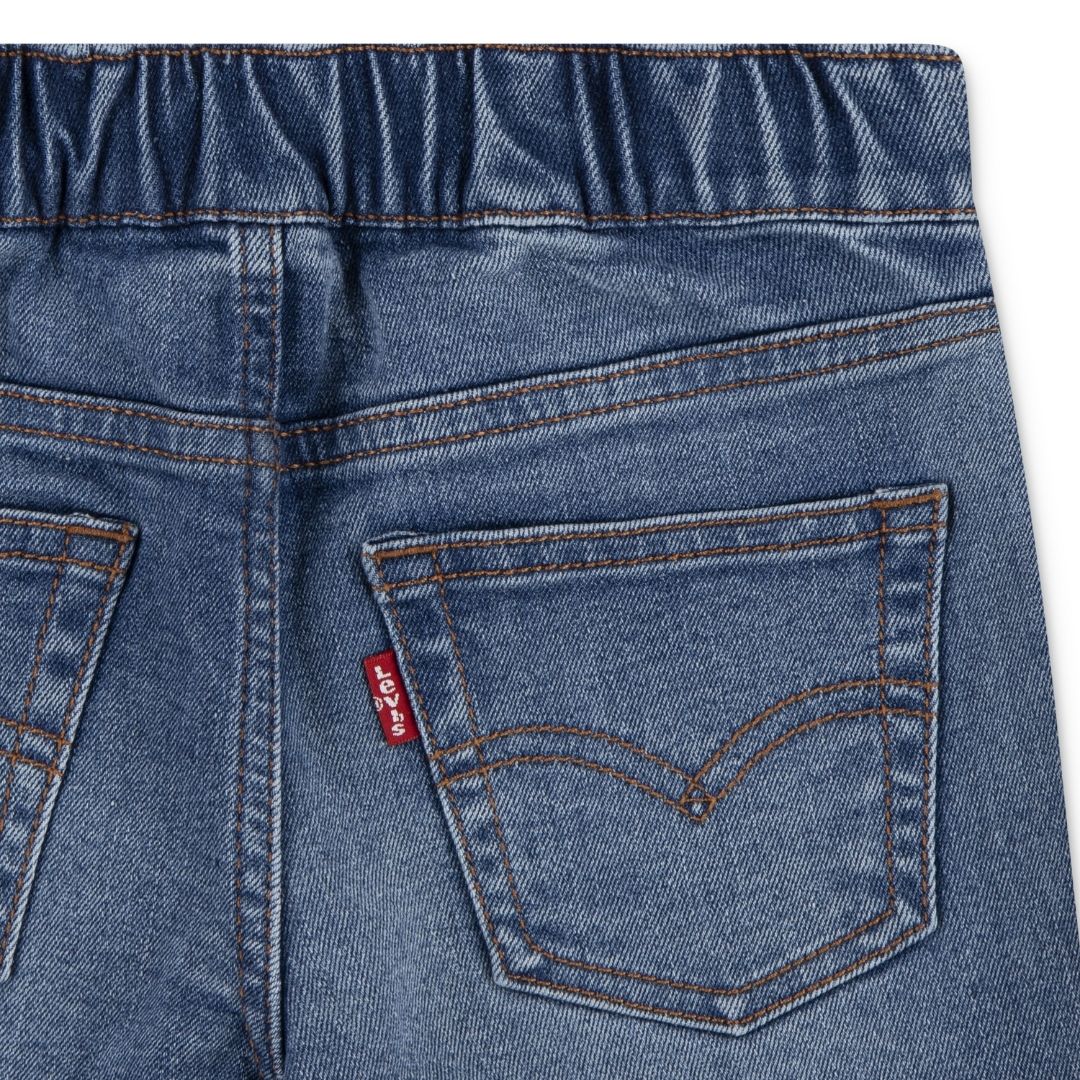 Levi's Boys Four Wheeler Denim Set Golden Haze (Toddlers)