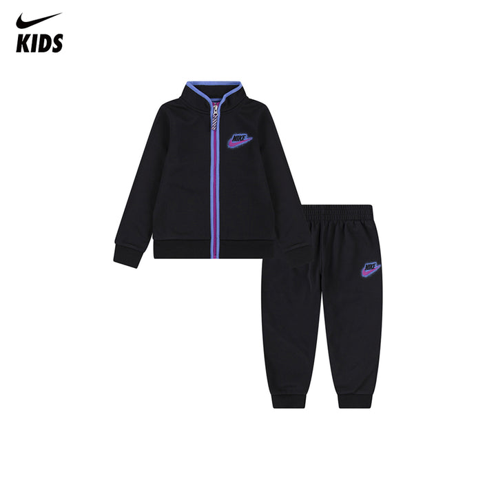 Nike Boys 2-Piece Powder Play Propus Black Tracksuit Set (Toddler)