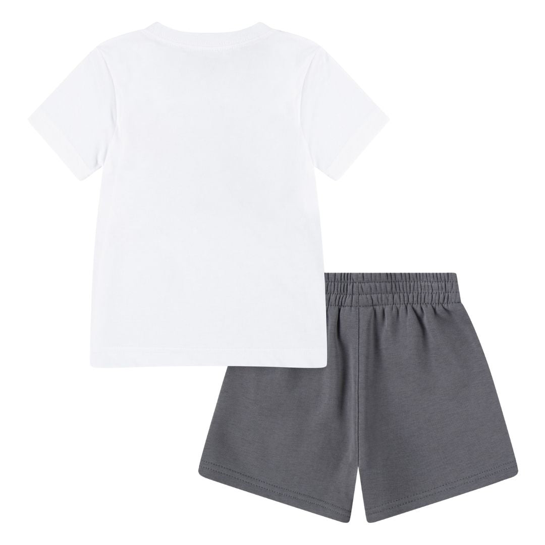 Nike Boys On The Move Shorts Set Smoke Grey (Toddlers)