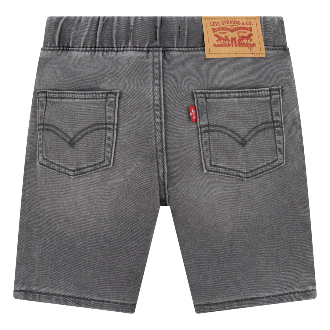 Levi's Skinny Dobby Short Going Grey (Little Kids)