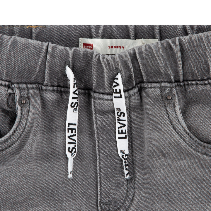 Levi's Skinny Dobby Short Going Grey (Little Kids)