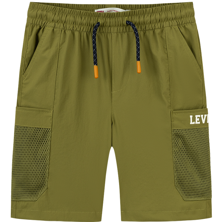 Levi's Boys Green Loose Cargo Shorts (Little Kids)