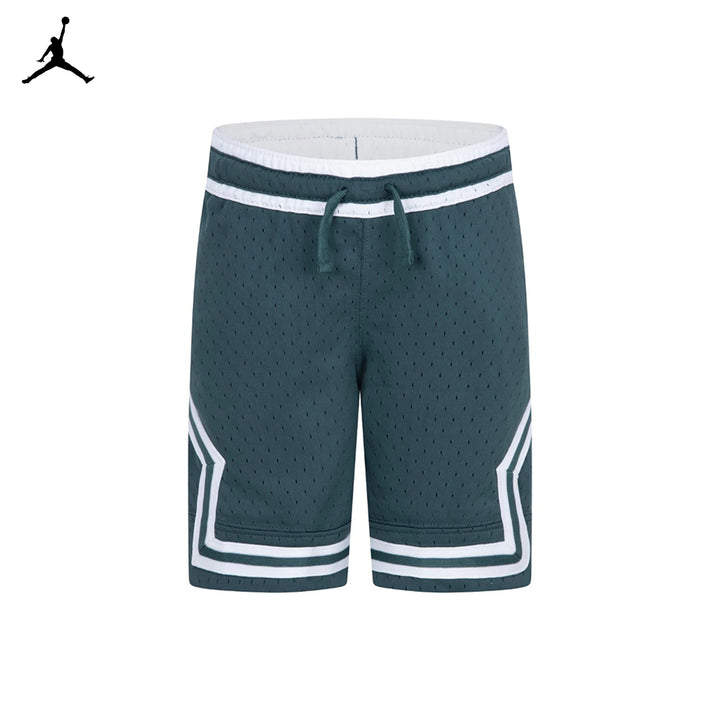 Jordan Boys MJ Dri-Fit Sport Diamond Green Shorts (Little Kids)