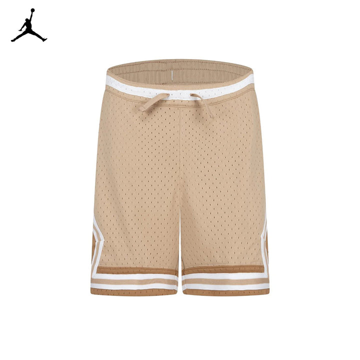 Jordan Boys MJ Dri-Fit Sport Diamond Brown Shorts (Little Kids)