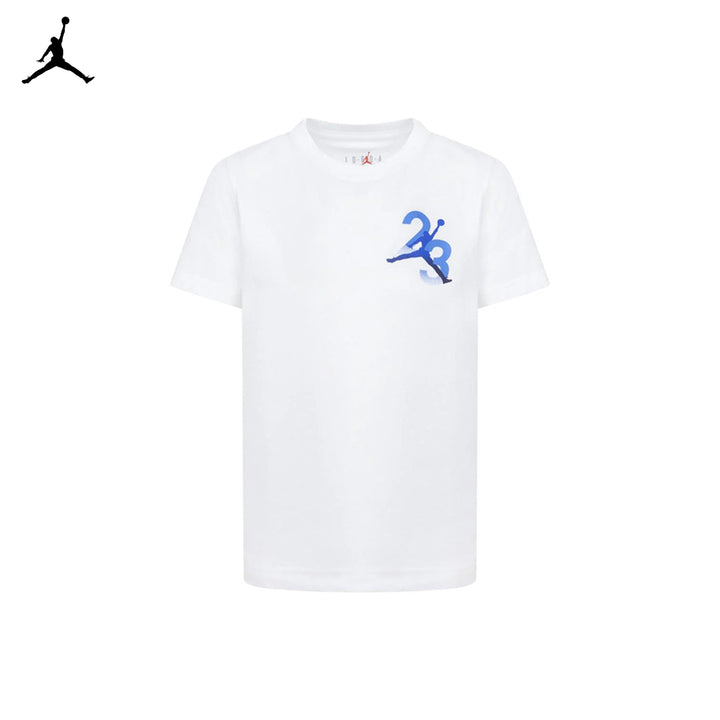 Jordan Boys Flight 2384 White T-Shirt (Little Kids)