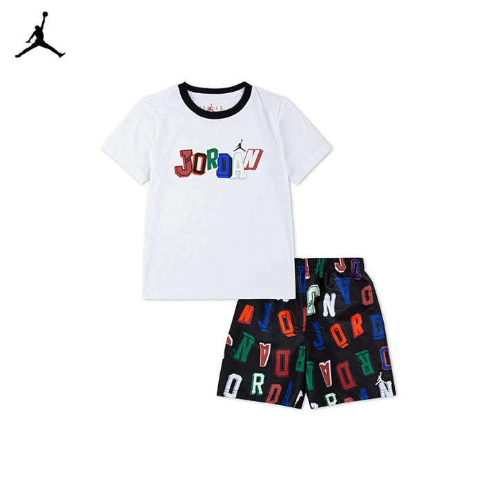 Jordan Boys 2-Piece Court of Legends T-Shirt & Shorts Set (Little Kids)