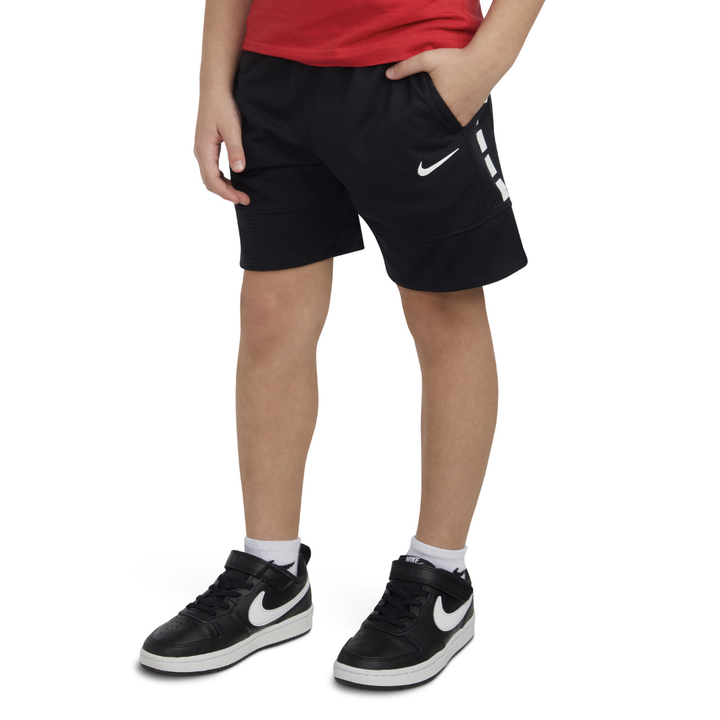 Nike Dri-FIT Elite 23 Basketball Shorts Black (Little Kids)