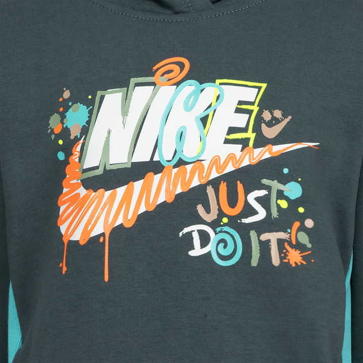 Nike Sportswear Express Yourself Pullover Hoodie Vintage Green (Little Kids)