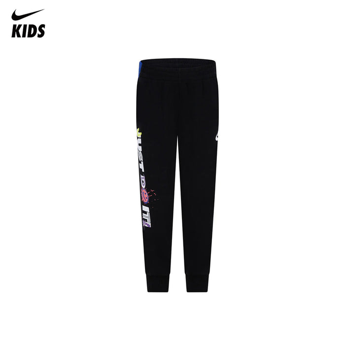 Nike Boys Sportswear Express Yourself Black Joggers (Little Kids)