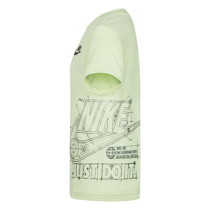 Nike Future Utility Short Sleeve Tee Lime Ice (Toddler)