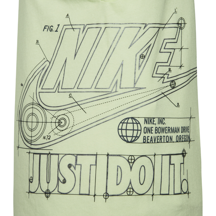 Nike Future Utility Short Sleeve Tee Lime Ice (Toddler)