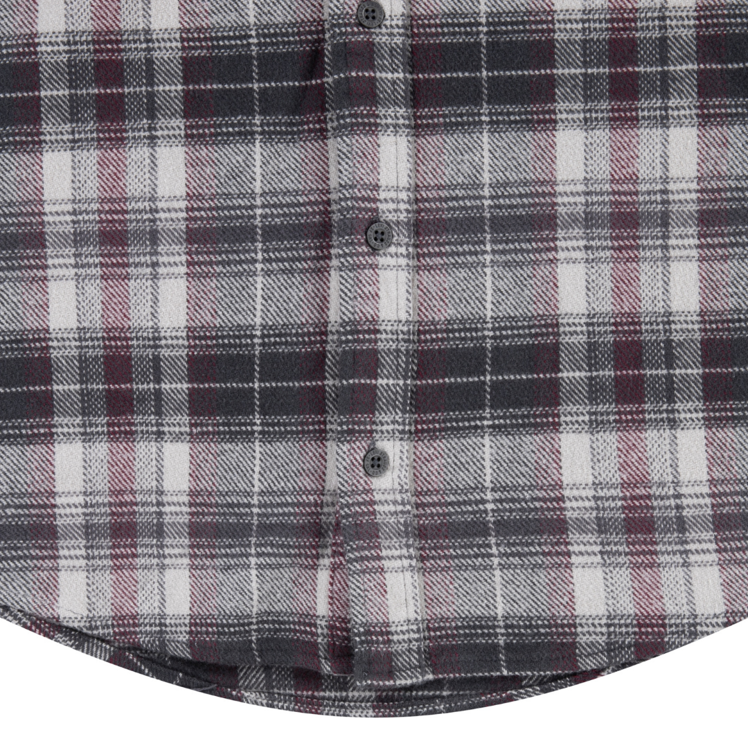 Levi's Hooded Flannel Shirt Castlerock (Big Kids)