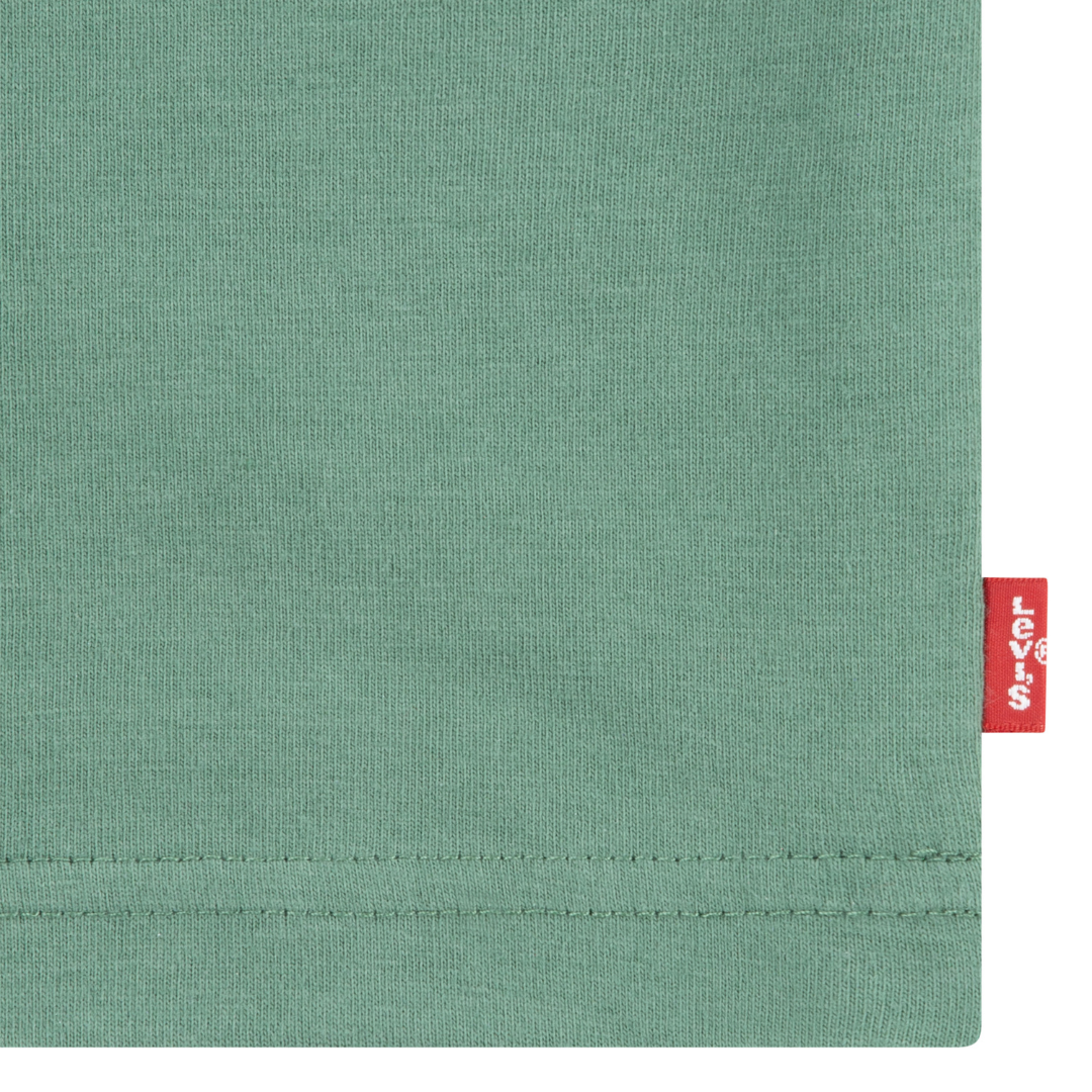 Levi's Embossed Logo Short Sleeve Tee Mrytle (Big Kids)