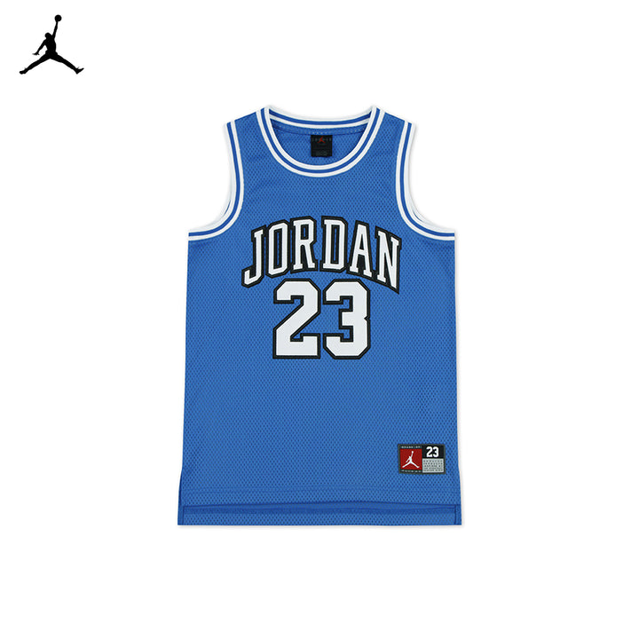 Jordan Boys 23 Jersey Sport Blue (Big Kids)