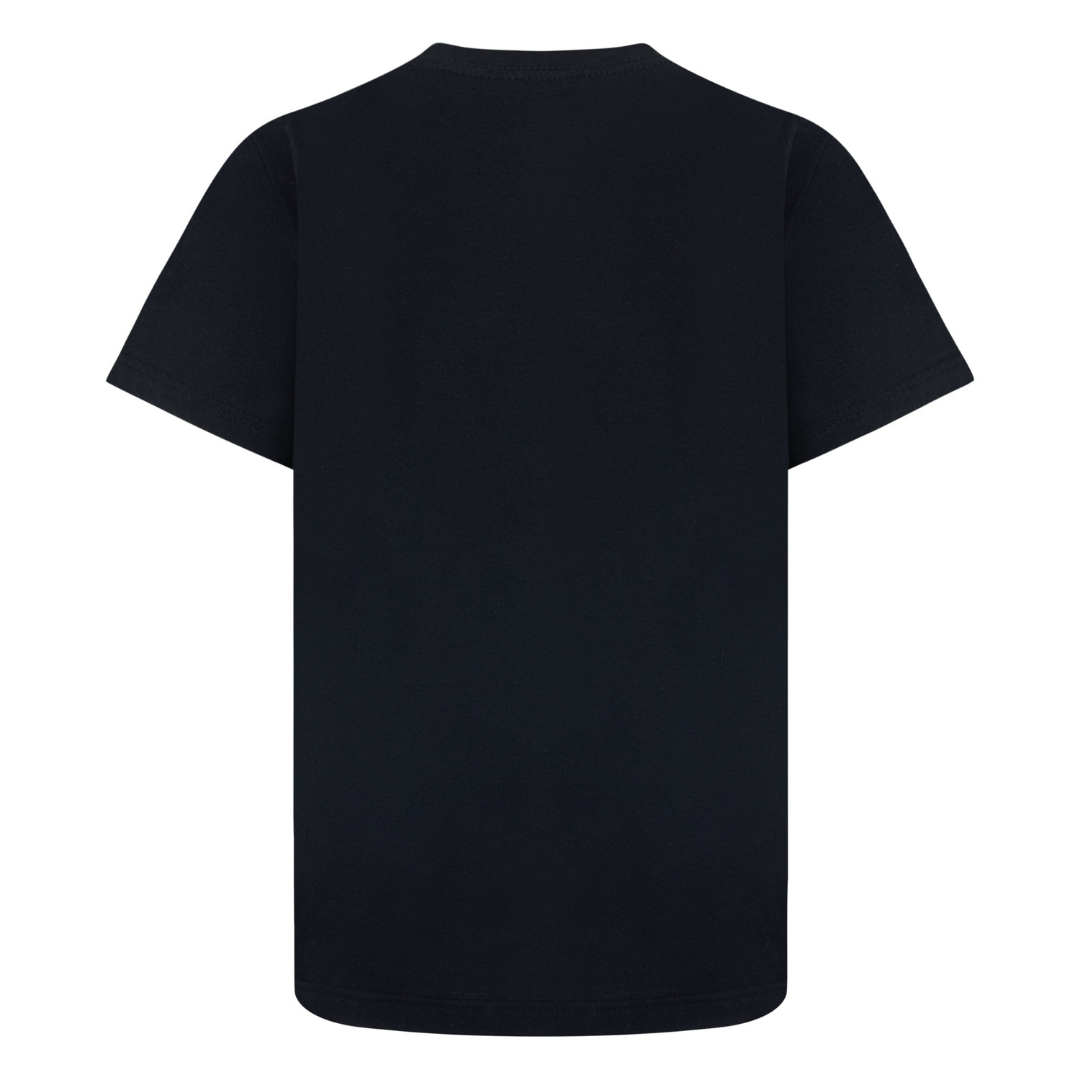 Jordan Gradient Stacked Jumpman Tee Black (Big Kids)