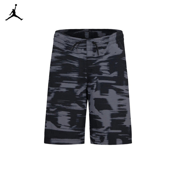 Jordan MJ Flight MVP Printed Woven Shorts Black (Big Kids)