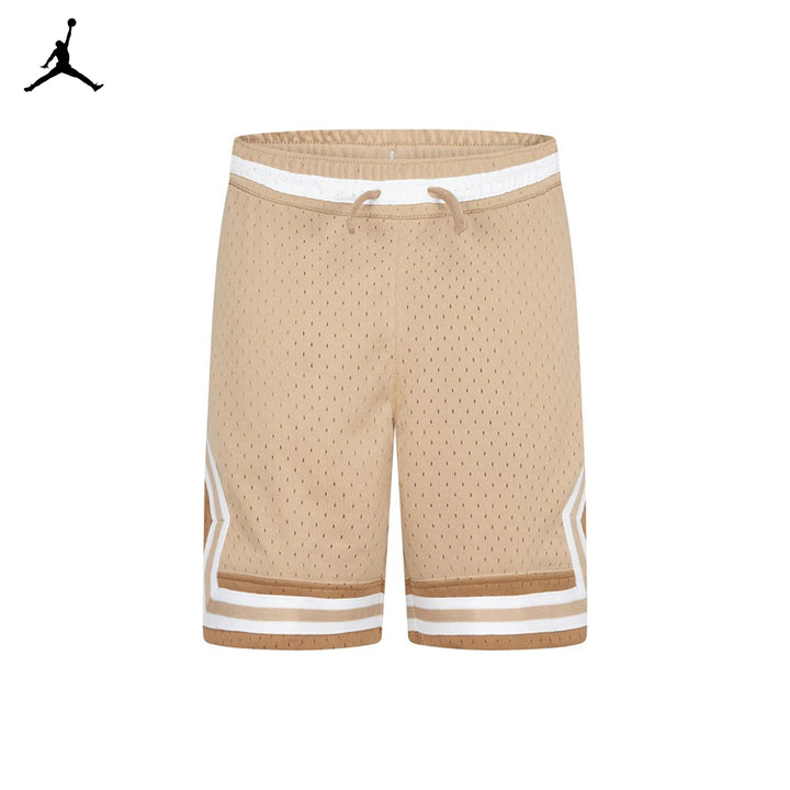 Jordan Boys MJ Dri-Fit Sport Diamond Brown Shorts (Big Kids)