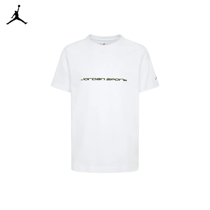 Jordan Boys Sports T-Shirt White (Big Kids)