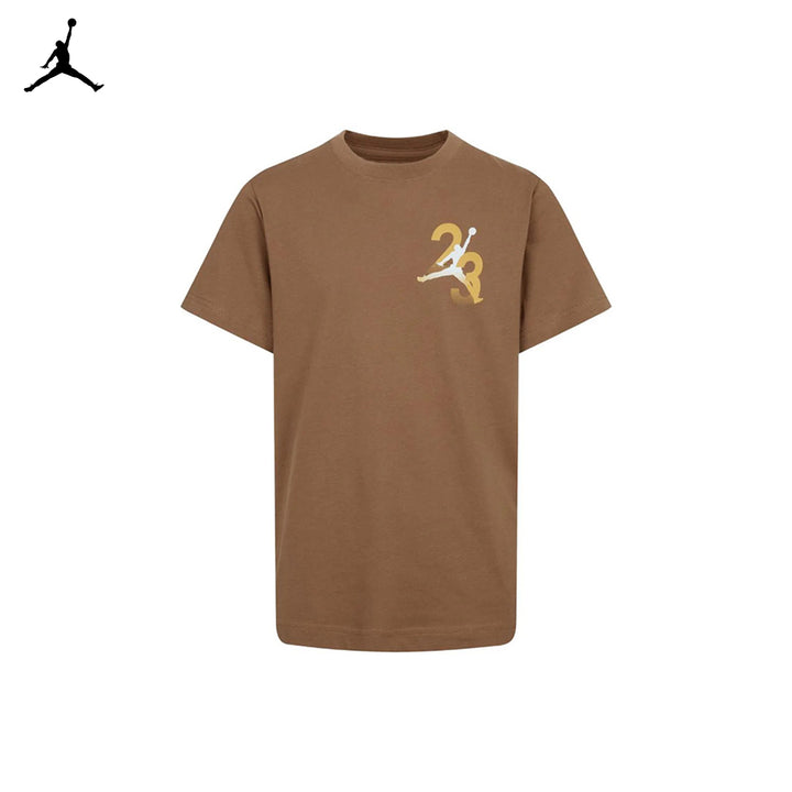 Jordan Boys Flight 2384 Brown T-Shirt (Big Kids)