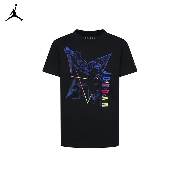 Jordan Boys Collect Em All 23 Black T-Shirt (Big Kids)