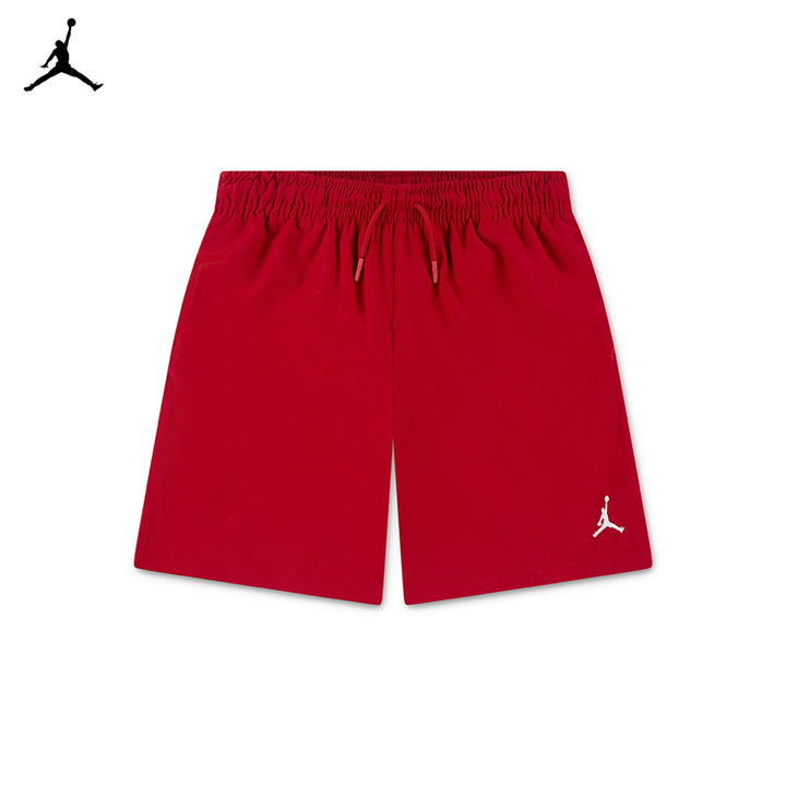 Jordan Boys Jumpman Woven Shorts Gym Red (Big Kids)