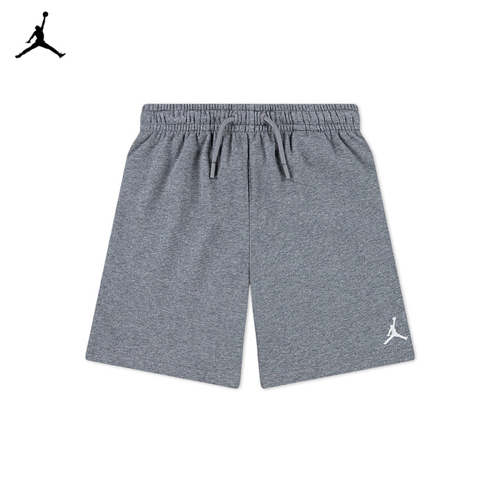 Jordan Boys Brooklyn FT Shorts Carbon Heather (Big Kids)