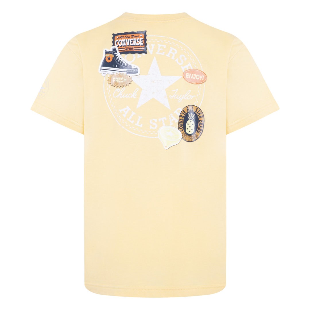 Converse Sun Fresh Chuck Patch Graphic Neon Dawn (Big Kids)