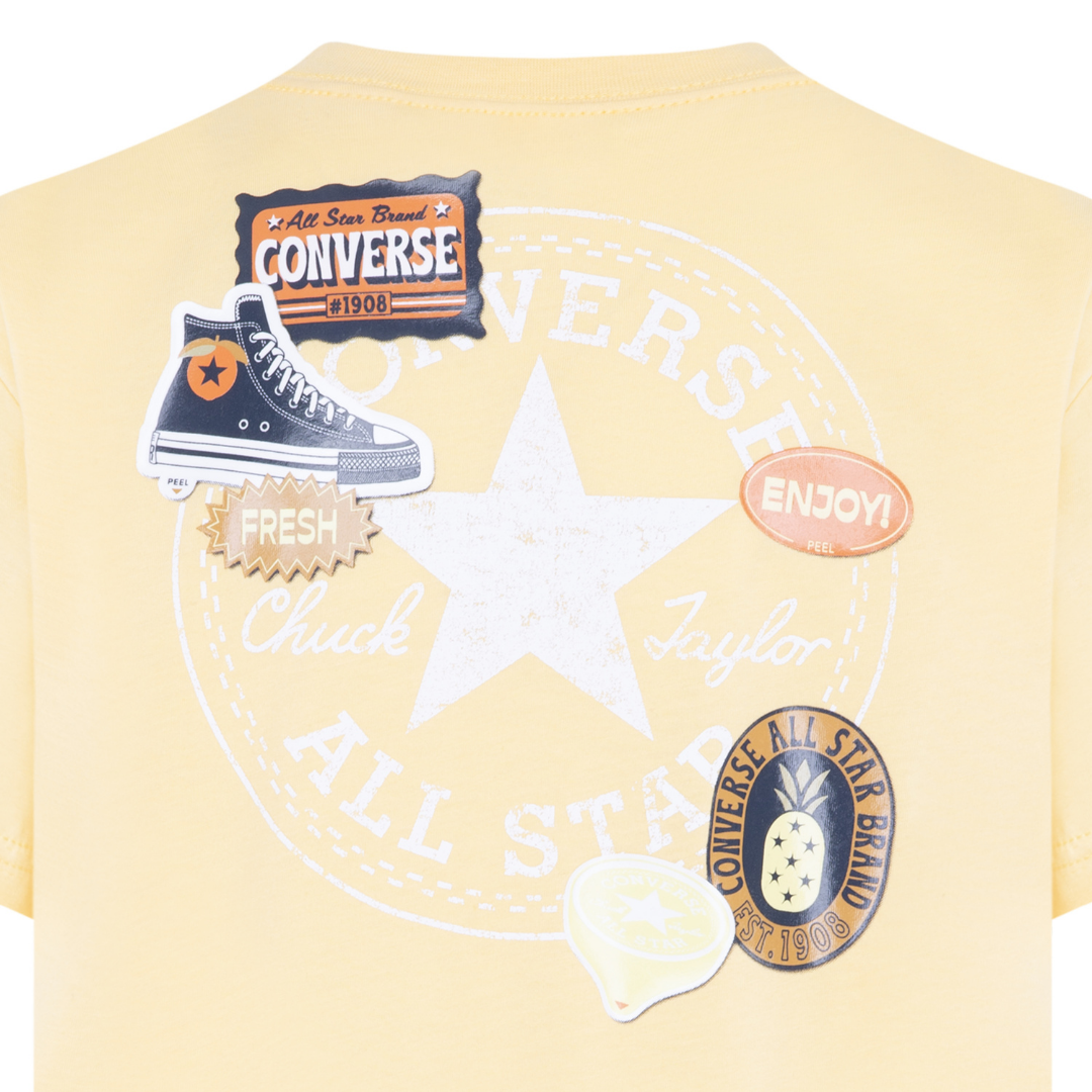 Converse Sun Fresh Chuck Patch Graphic Neon Dawn (Big Kids)