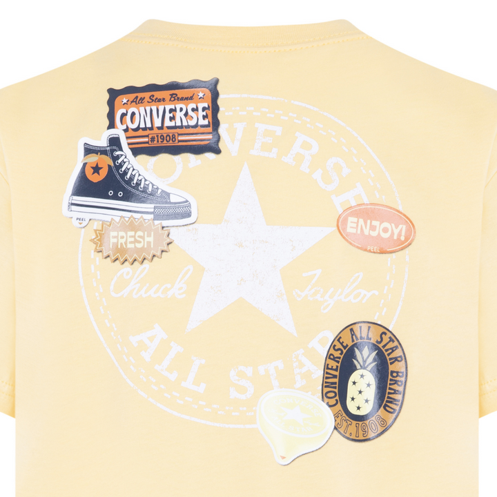 Converse Sun Fresh Chuck Patch Graphic Neon Dawn (Big Kids)